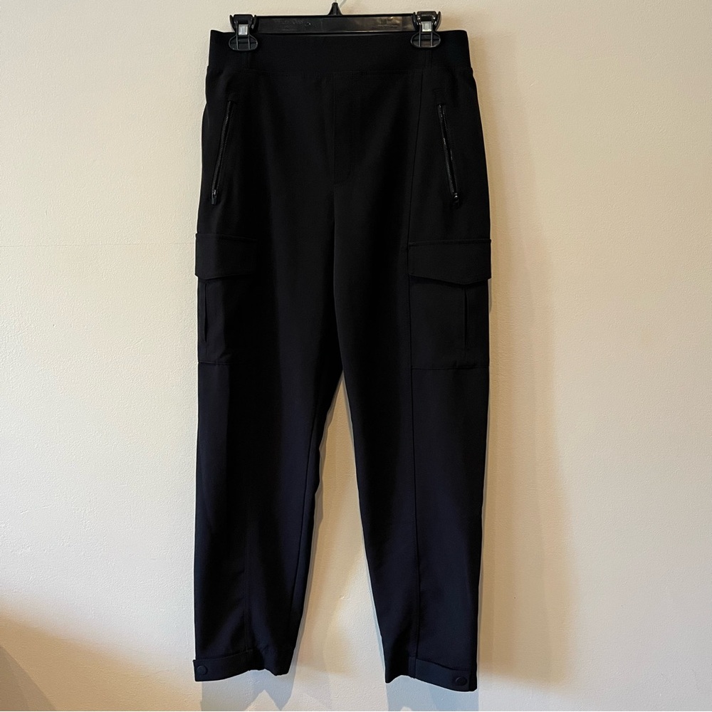 ATHLETA Endless High Rise Cargo Pant Jogger Black - Picture 2 of 14